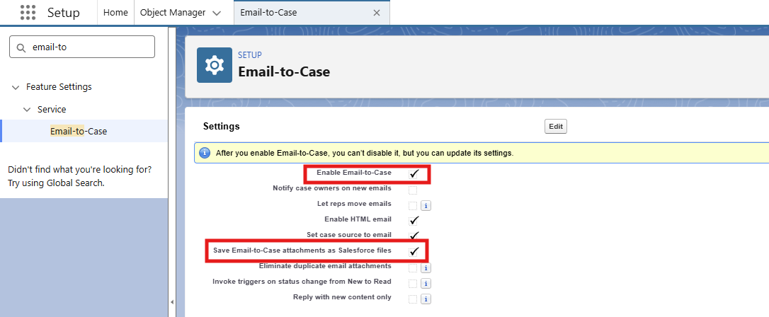 Email2Case